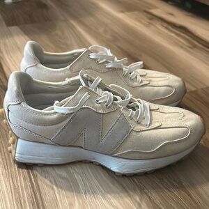 White Sneakers with Logo Detail